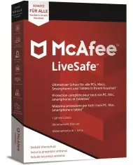 McAfee LiveSafe 2021 | Windows / Mac
