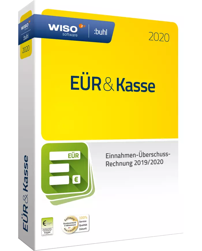 WISO EÜR + Kasse 2020 | Fiscal year 2019/2020 | Windows