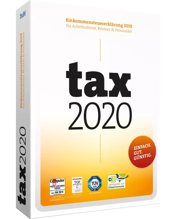 WISO Tax 2020 Steuerjahr 2019 | Windows