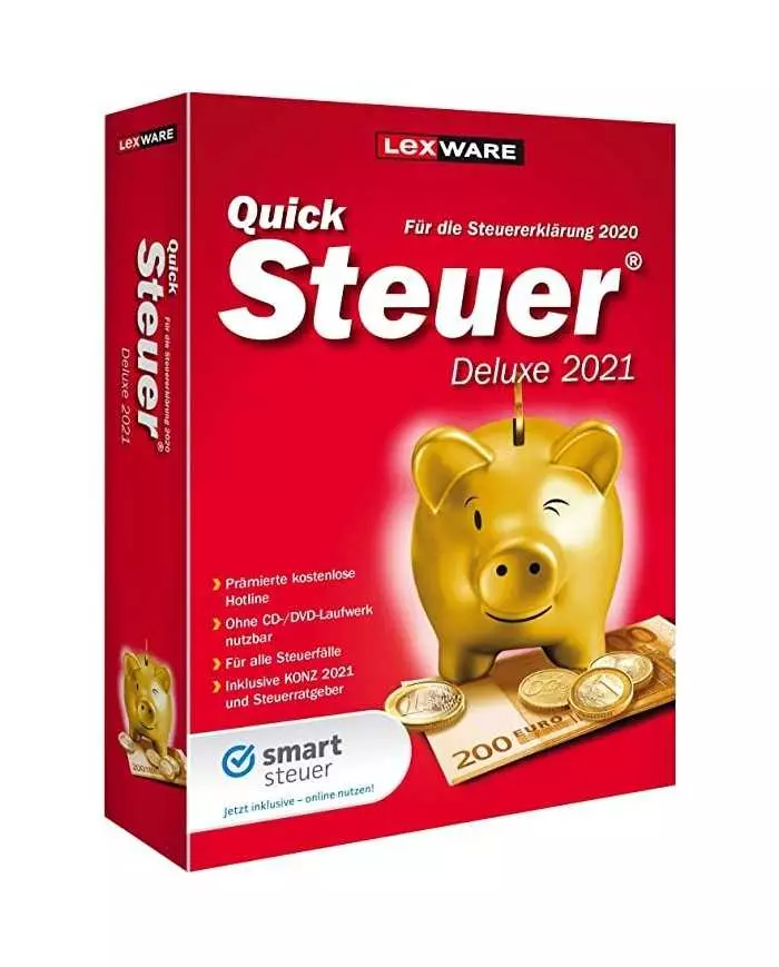 Lexware Quicksteuer Deluxe 2021 | Windows
