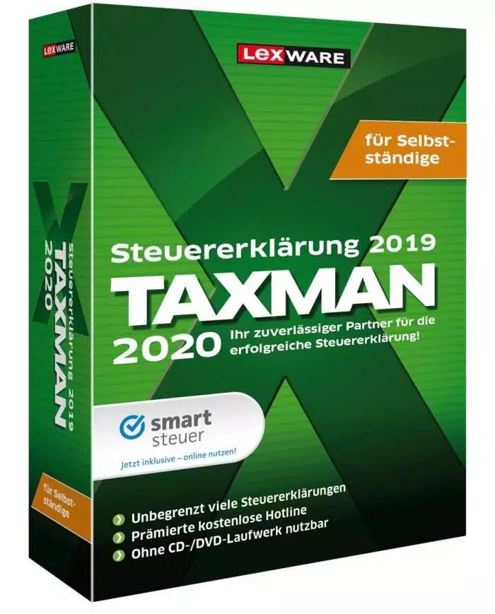 Lexware TAXMAN 2020 für Selbstständige | Download