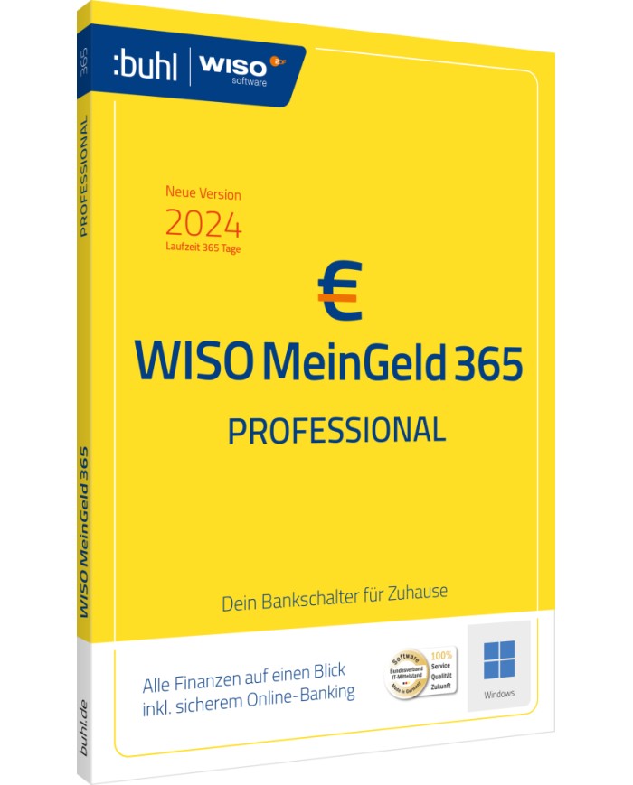 WISO Mein Geld Professional 365 (Version 2024)