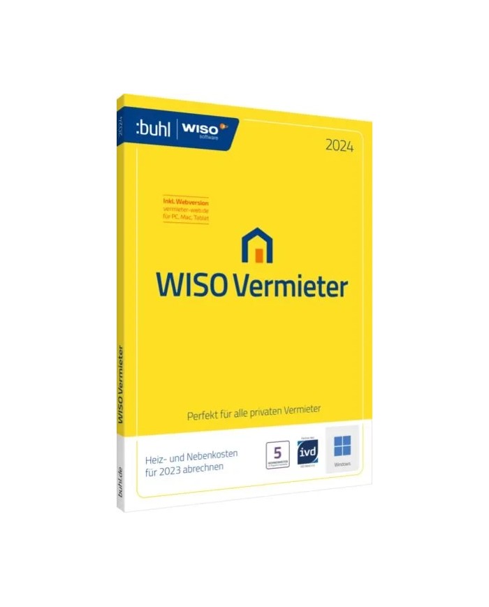 WISO Vermieter 2024 (für das Steuerjahr 2023)