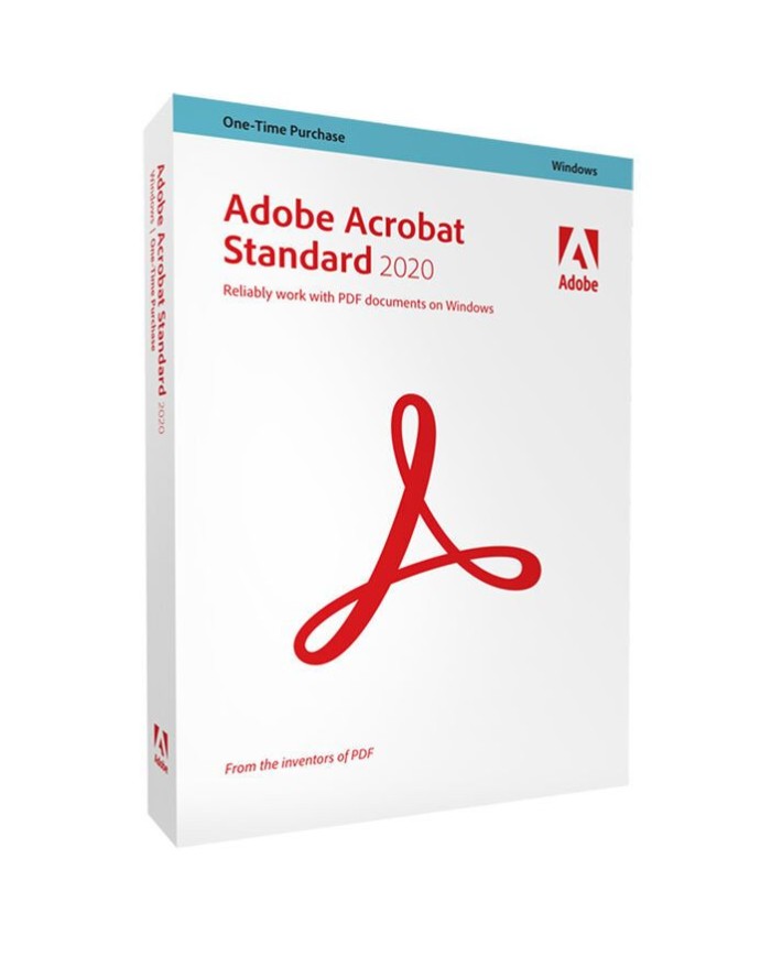 Adobe Acrobat Standard 2020 OEM