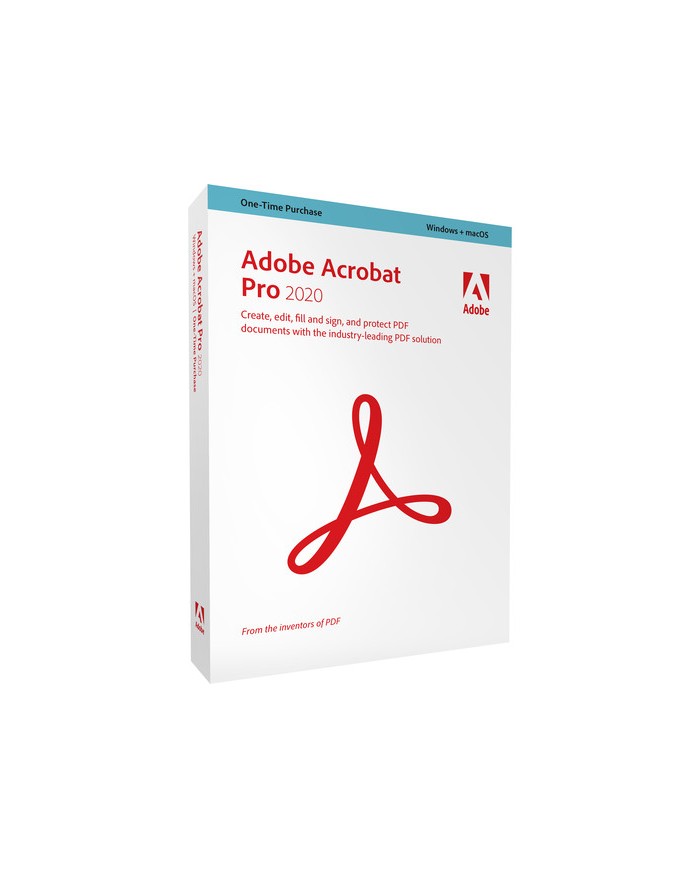 Adobe Acrobat Pro 2020 OEM WIN ESD