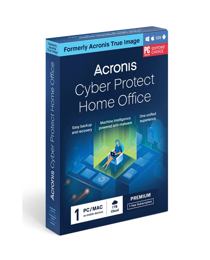 Acronis Cyber Protect Home Office Premium + 1 TB Cloud Storage ESD