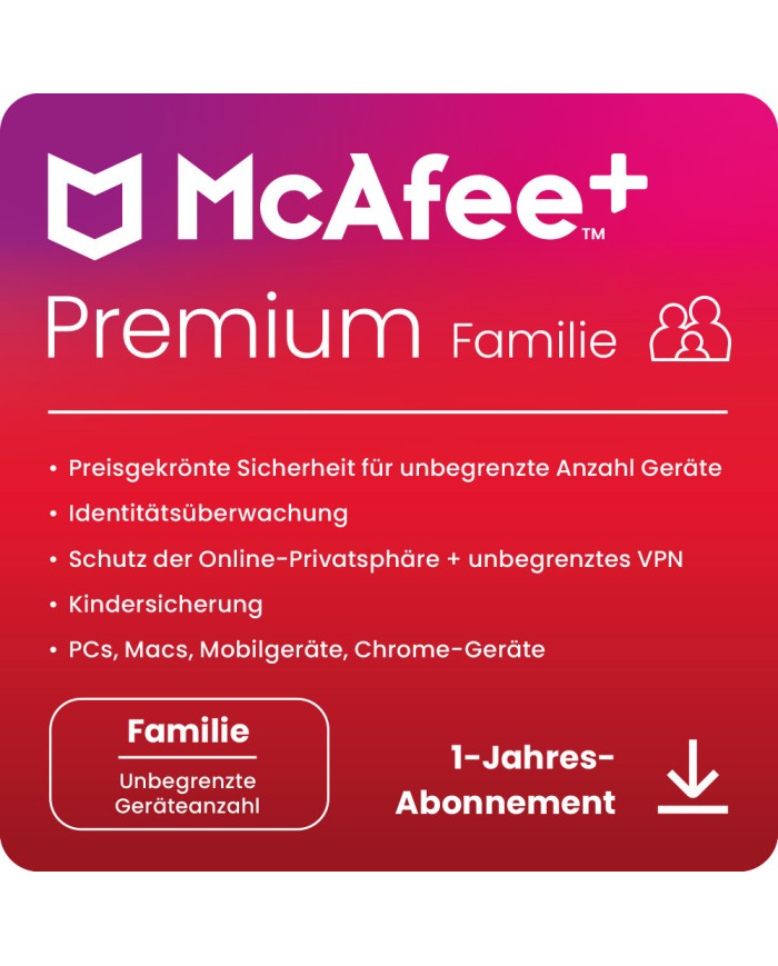 McAfee+ Premium Family Security