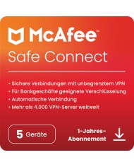 McAfee VPN Safe Connect