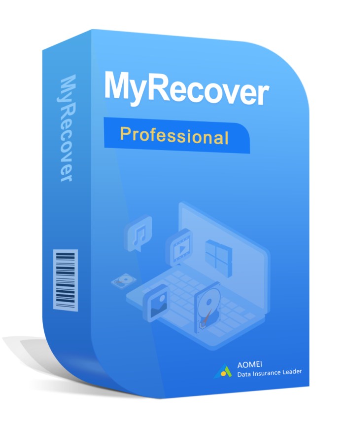 AOMEI MyRecover Professional