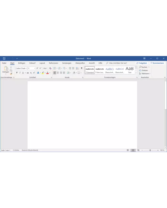 Microsoft Word 2019 MAC
